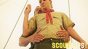 ScoutBoys Cute Hairless Johnny Hunter Fucked Outdoors By Hung DILF