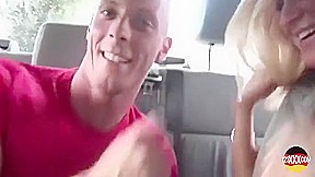 Busty Blonde Milf Adores Hardcore Fuck Session In The Car